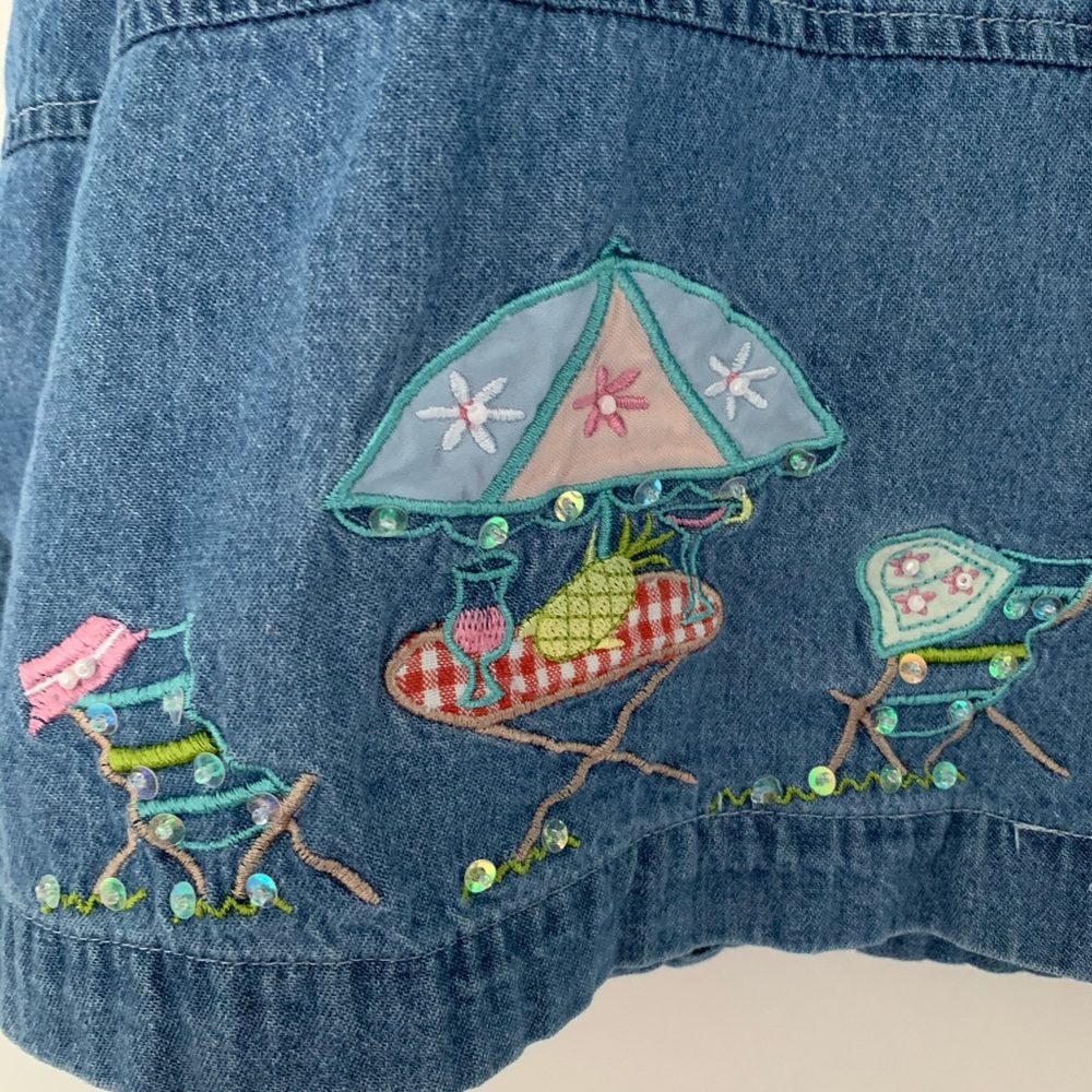 Denim Button Up - Picture 4 of 7